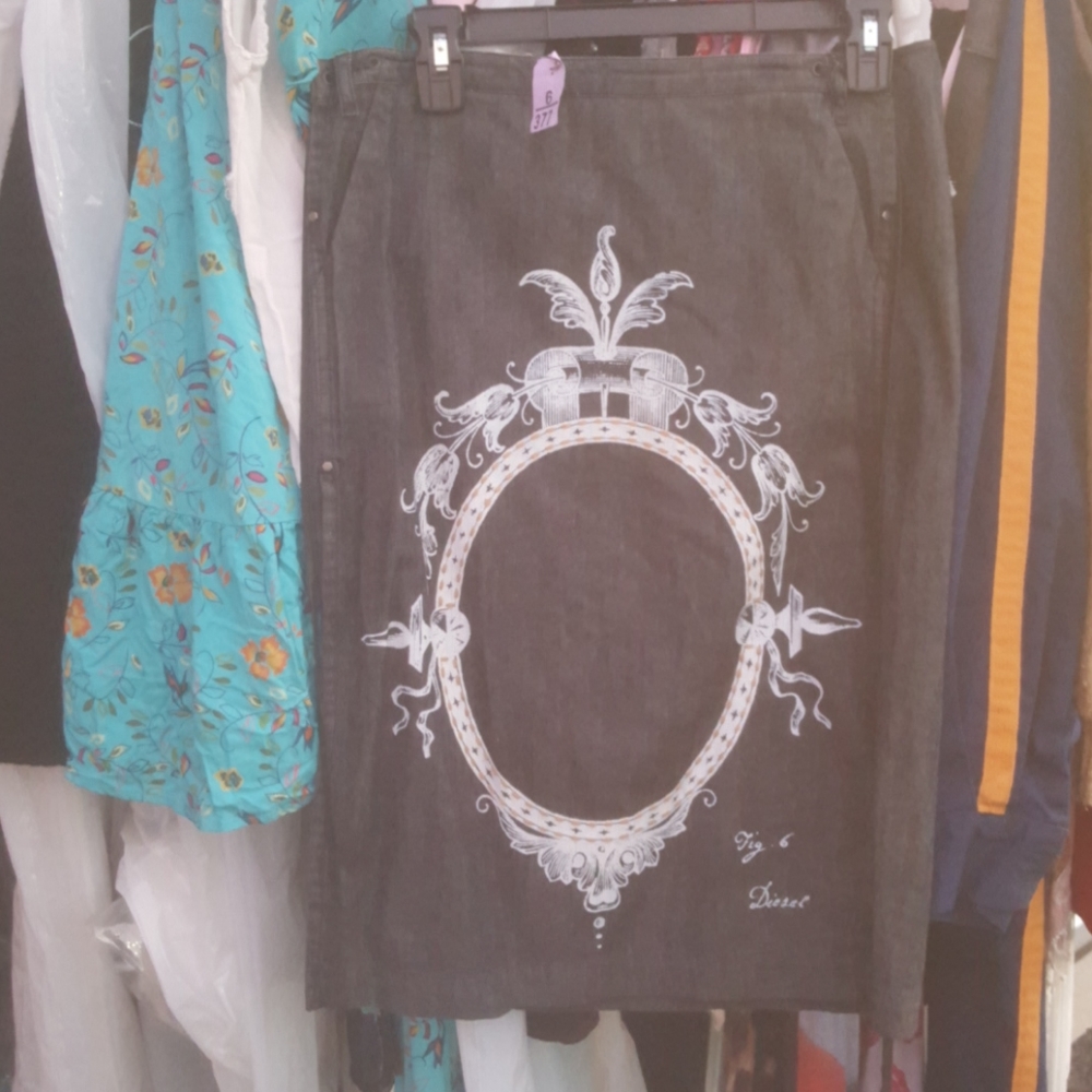 DIESEL APRON STYLE SKIRT